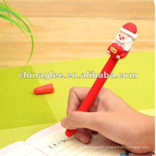 wholesale Christmas ball pens with Santa claus, hot selling pens.